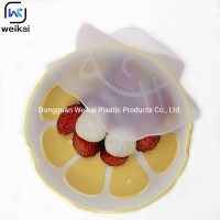 BPA Food Grade Natural Rubber Cling Film Square Liquid Silicone Soft Plastic Wrap